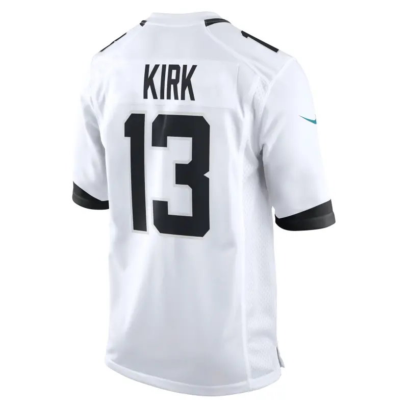 Men's Jacksonville Jaguars Christian Kirk White Game Jersey
