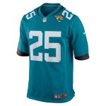 Men's Jacksonville Jaguars D'Ernest Johnson  Teal Team Game Jersey