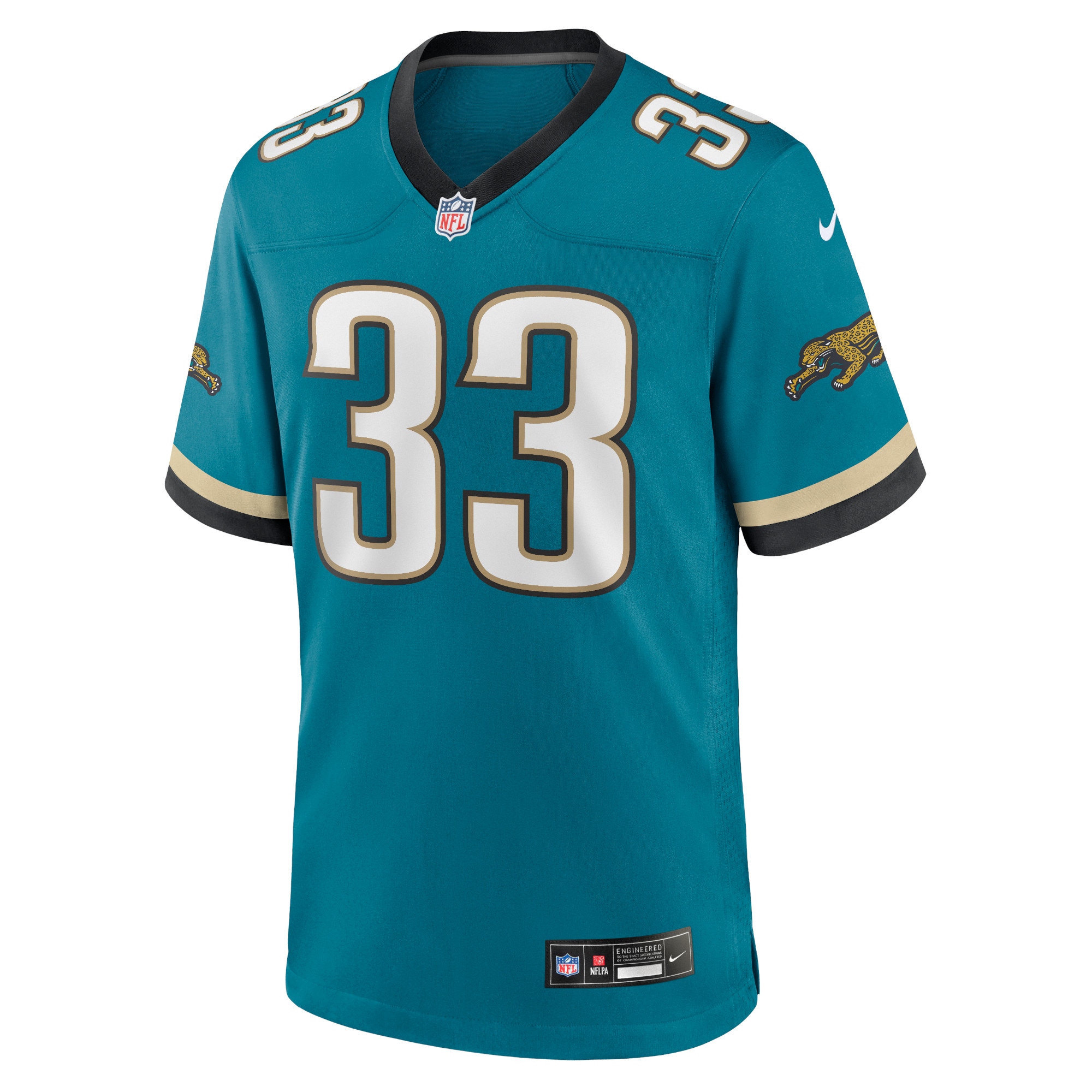 Men's Jacksonville Jaguars Devin Lloyd Teal Prowler Throwback Player Game Jersey