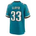 Men's Jacksonville Jaguars Devin Lloyd Teal Prowler Throwback Player Game Jersey