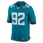 Men's Jacksonville Jaguars Esezi Otomewo  Teal Team Game Jersey