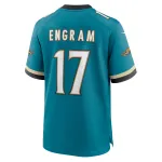 Men's Jacksonville Jaguars Evan Engram Teal Prowler Throwback Player Game Jersey