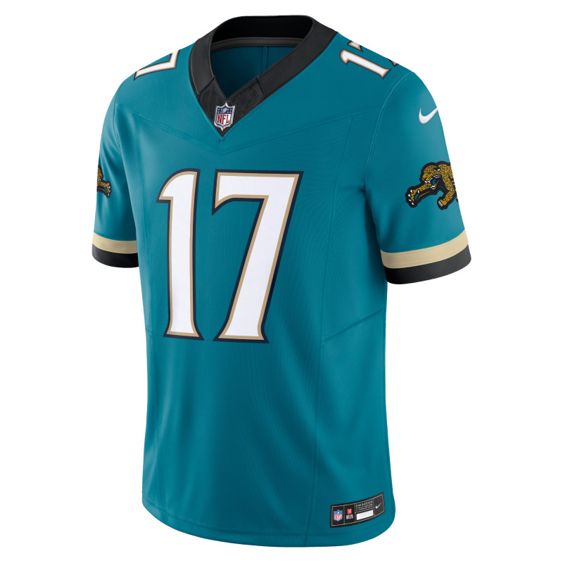 Men's Jacksonville Jaguars Evan Engram Teal Prowler Throwback Vapor F.U.S.E. Limited Jersey