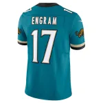 Men's Jacksonville Jaguars Evan Engram Teal Prowler Throwback Vapor F.U.S.E. Limited Jersey