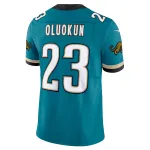 Men's Jacksonville Jaguars Foye Oluokun Teal Prowler Throwback Vapor F.U.S.E. Limited Jersey