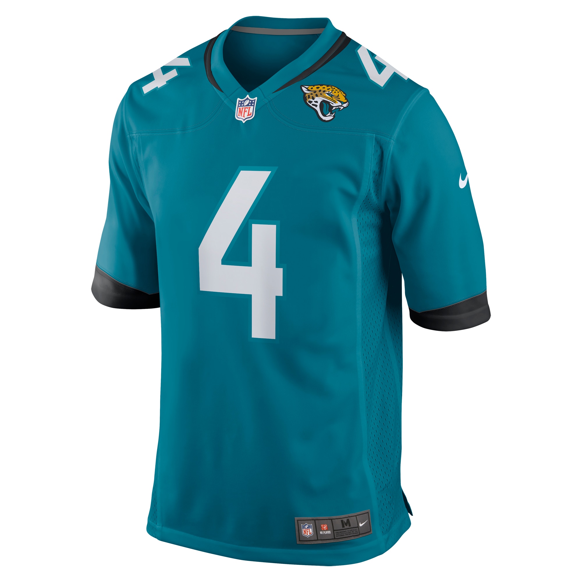 Men's Jacksonville Jaguars Tank Bigsby Teal Game Jersey