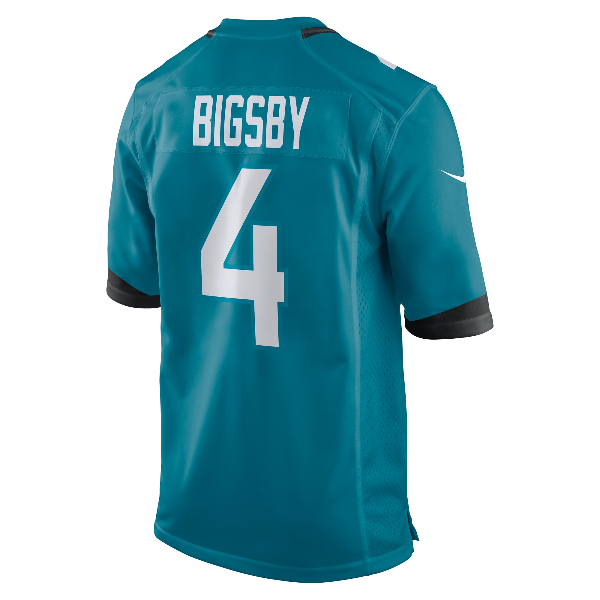 Men's Jacksonville Jaguars Tank Bigsby Teal Game Jersey