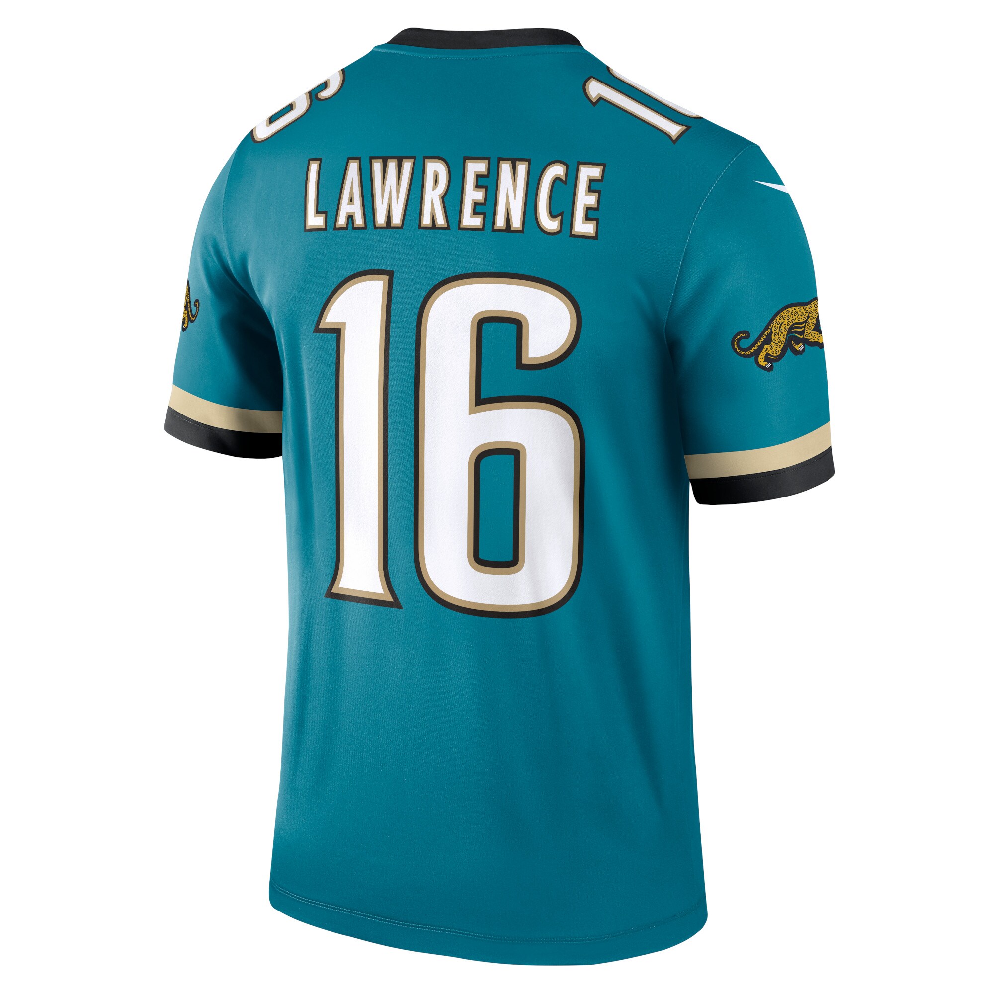 Men's Jacksonville Jaguars Trevor Lawrence Teal Prowler Throwback Legend Jersey