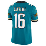 Men's Jacksonville Jaguars Trevor Lawrence Teal Prowler Throwback Vapor F.U.S.E. Limited Jersey