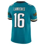 Men's Jacksonville Jaguars Trevor Lawrence Teal Prowler Throwback Vapor F.U.S.E. Limited Jersey