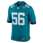 Men's Jacksonville Jaguars Yasir Abdullah  Teal Team Game Jersey