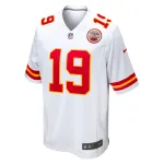 Men's Kansas City Chiefs Kadarius Toney White Game Jersey
