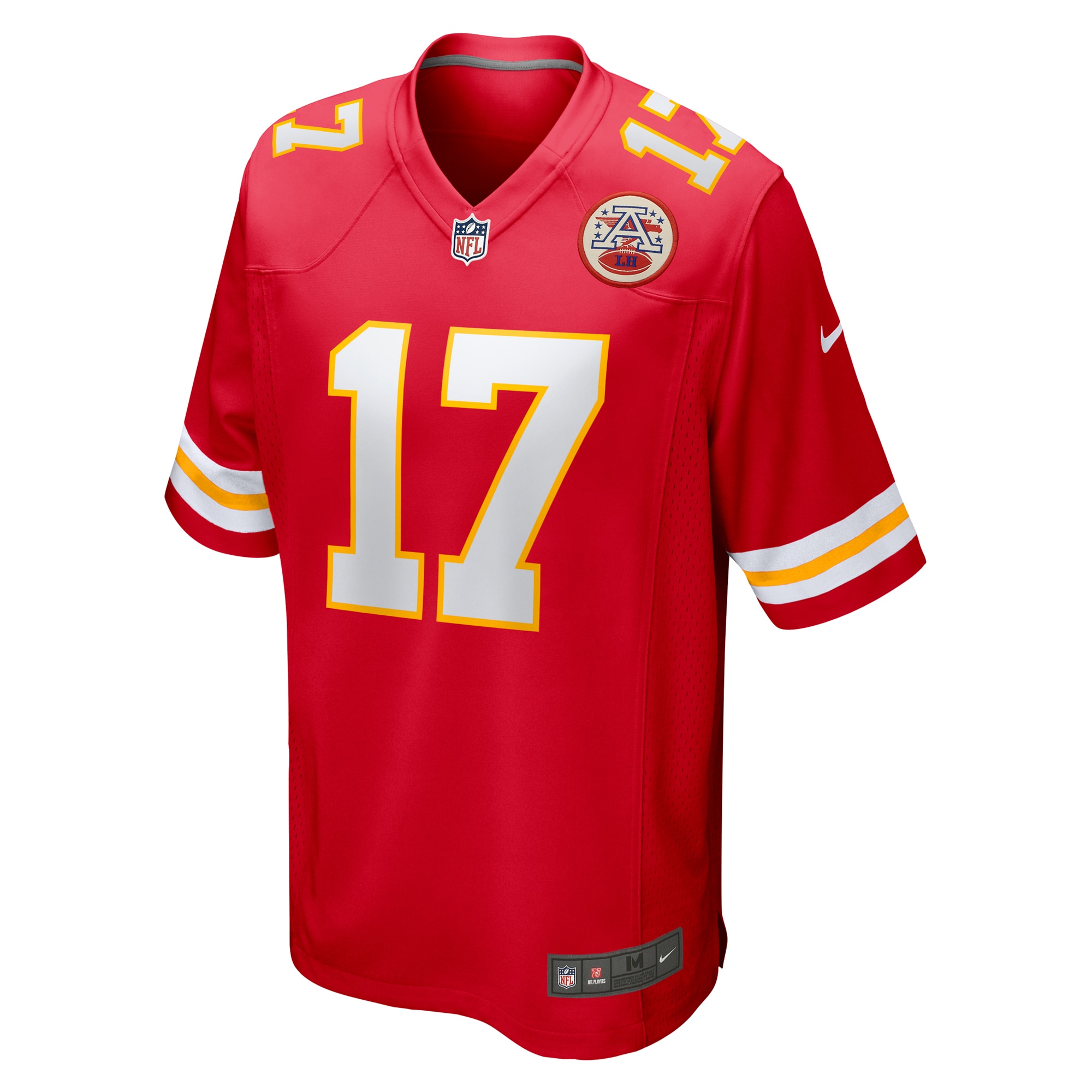Men's Kansas City Chiefs Richie James Red Game Jersey