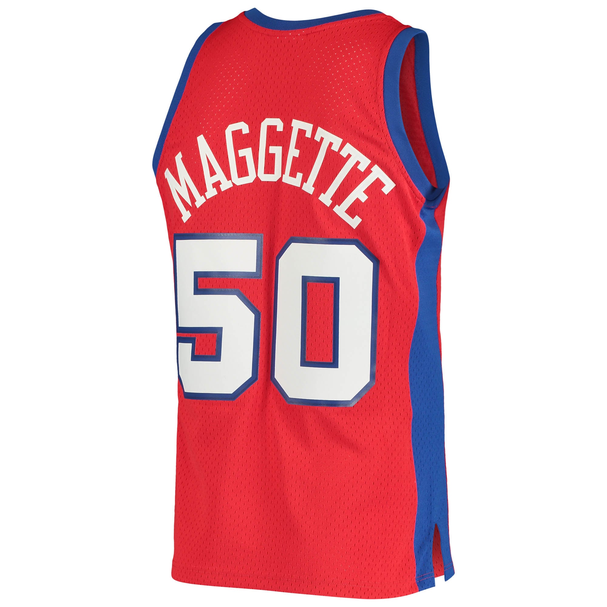 Men's LA Clippers Corey Maggette Red 2001/02 Hardwood Classics Swingman Jersey