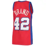 Men's LA Clippers Elton Brand Red Hardwood Classics Swingman Jersey