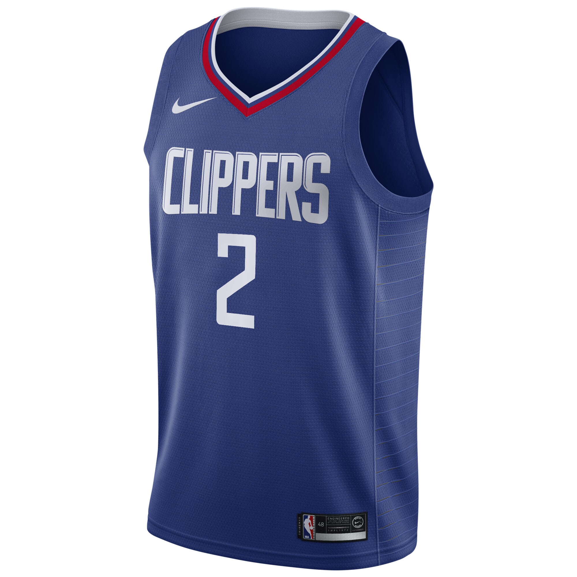 Men's LA Clippers Kawhi Leonard Blue 2019/20 Swingman Jersey - Icon Edition