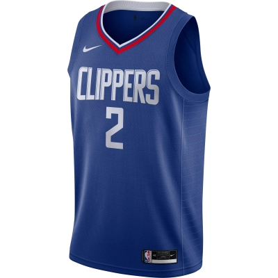 Men's LA Clippers Kawhi Leonard Royal Swingman Jersey - Icon Edition 02