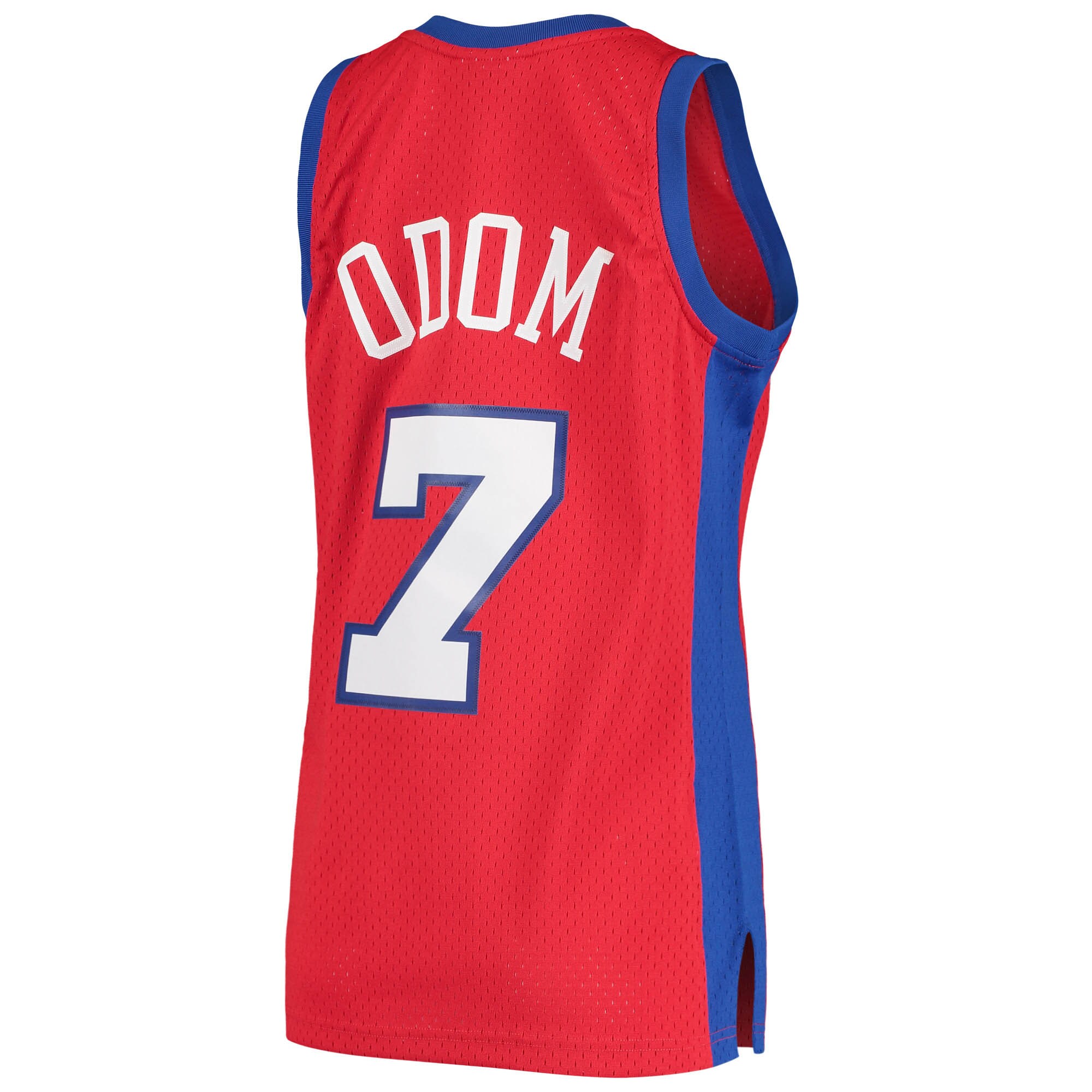 Men's LA Clippers Lamar Odom Red 2000/01 Hardwood Classics Swingman Jersey