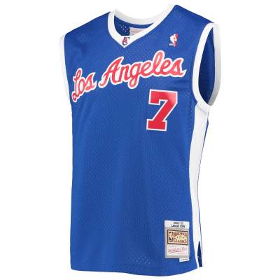 Men's LA Clippers Lamar Odom Royal 2001/02 Hardwood Classics Swingman Jersey 02