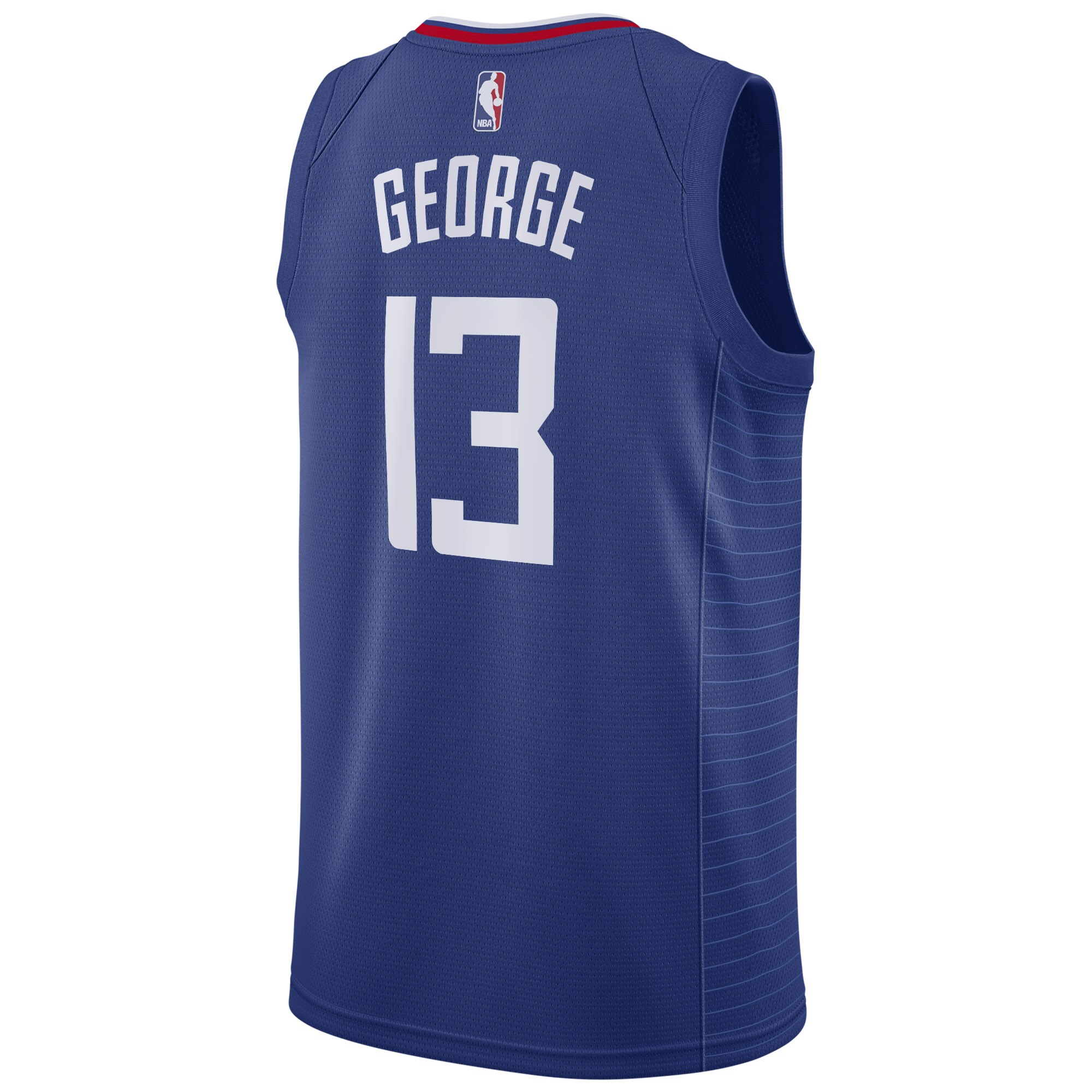 Men's LA Clippers Paul George Blue 2019/20 Swingman Jersey - Icon Edition