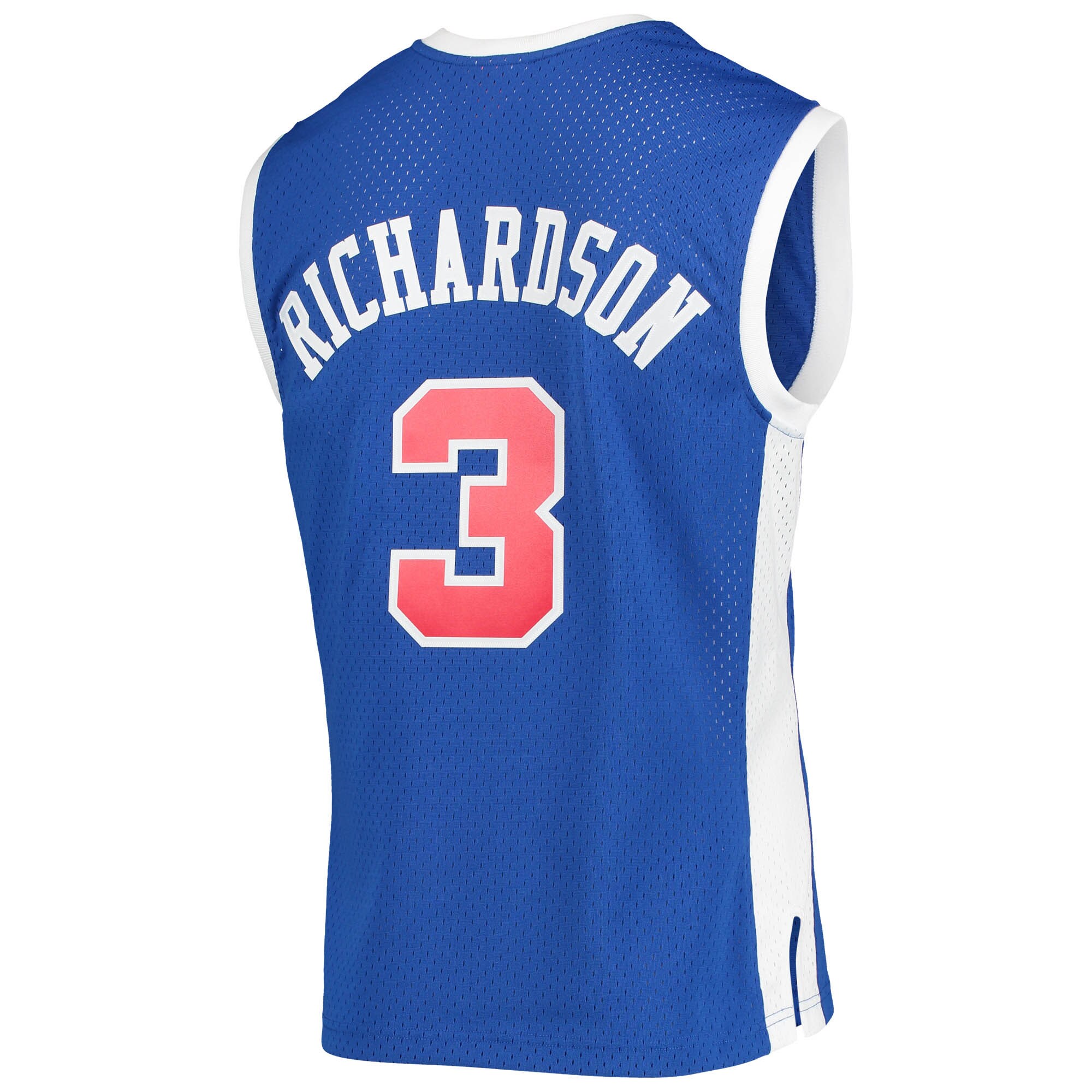 Men's LA Clippers Quentin Richardson Royal 2001/02 Hardwood Classics Swingman Jersey