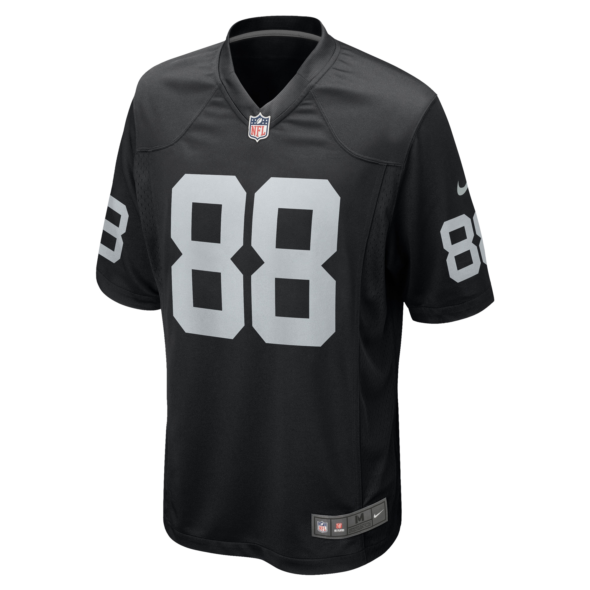 Men's Las Vegas Raiders Antoine Wesley Black Team Game Jersey