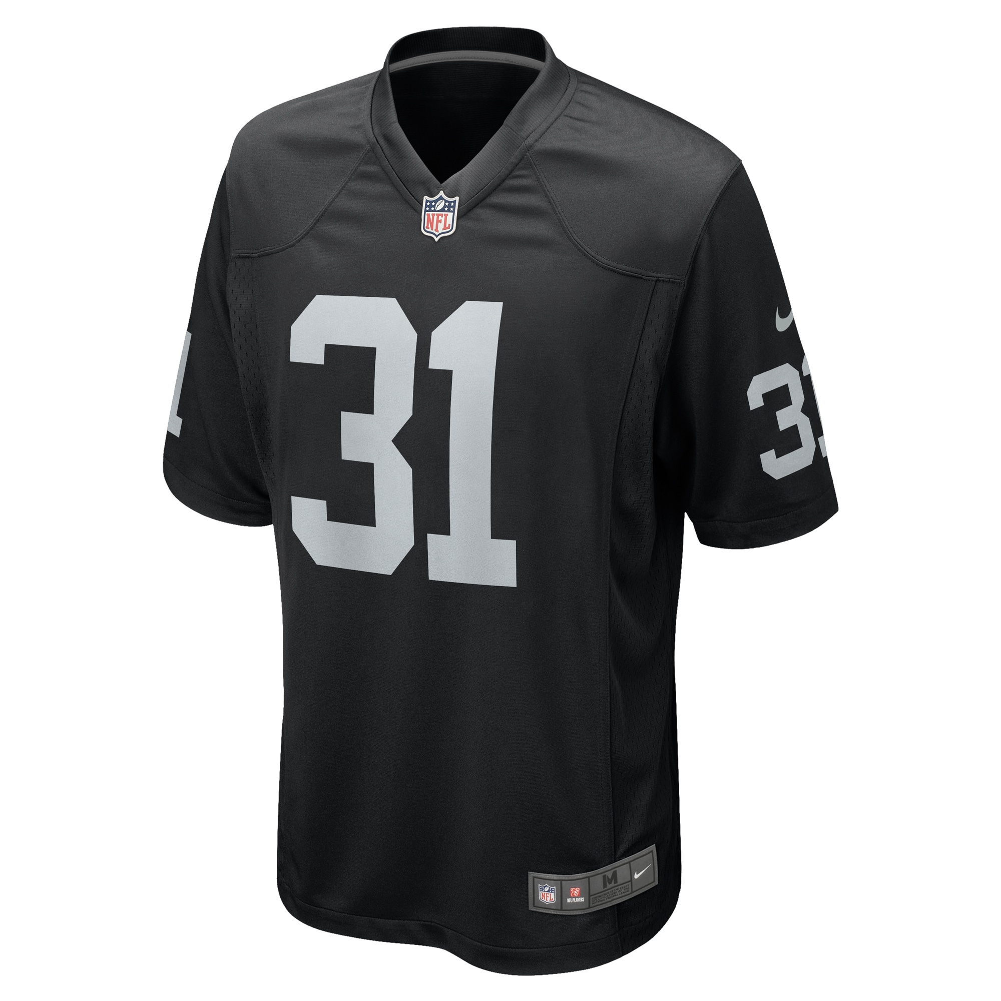 Men's Las Vegas Raiders Brandon Facyson Black Team Game Jersey