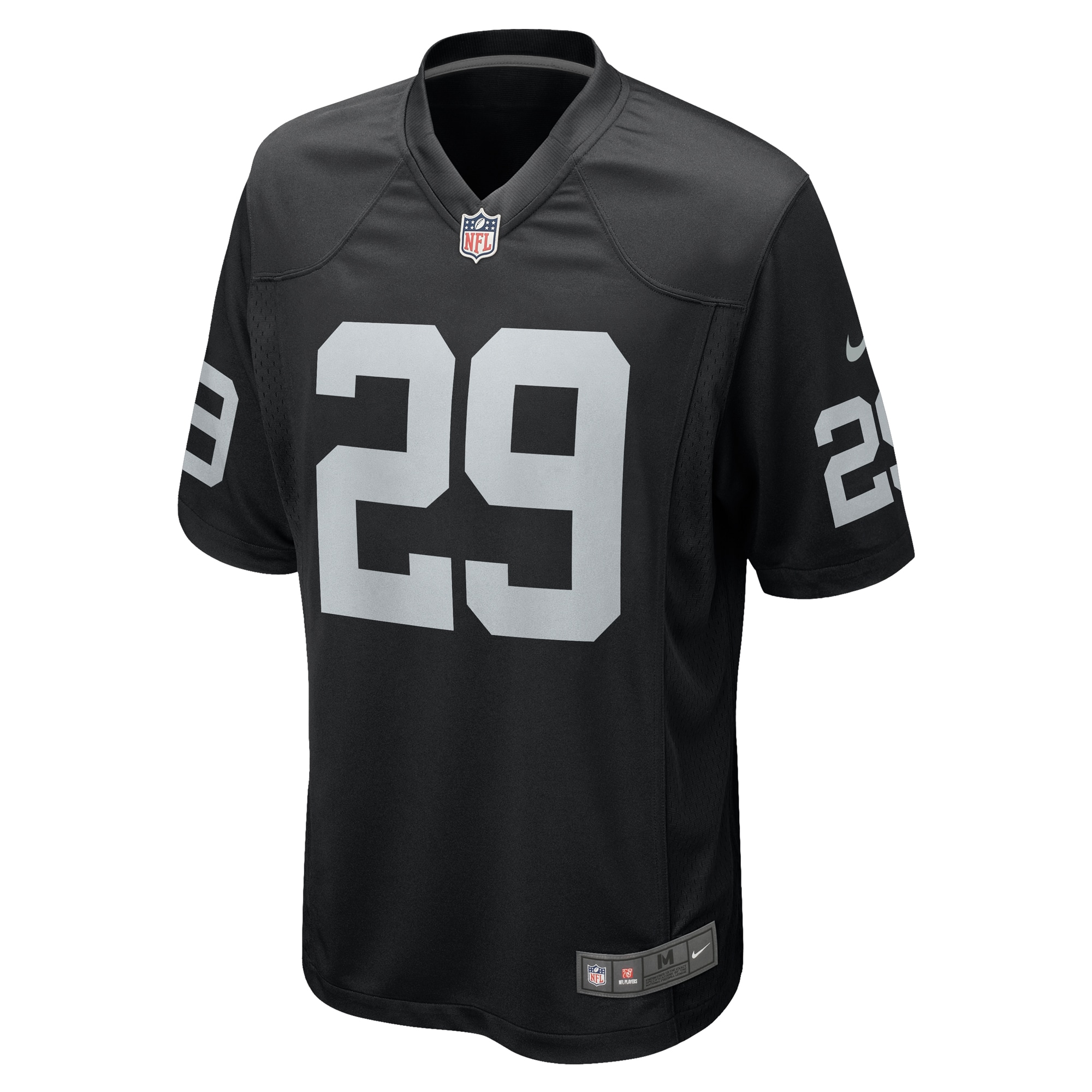 Men's Las Vegas Raiders Christopher Smith II Black Team Game Jersey