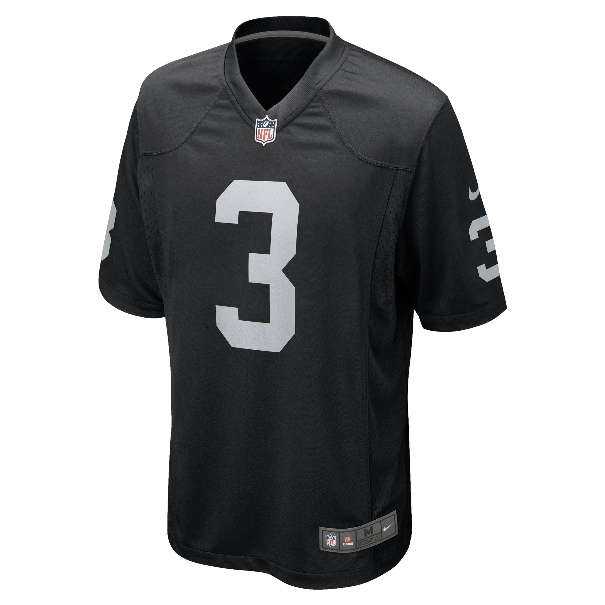 Men's Las Vegas Raiders DeAndre Carter Black Game Player Jersey