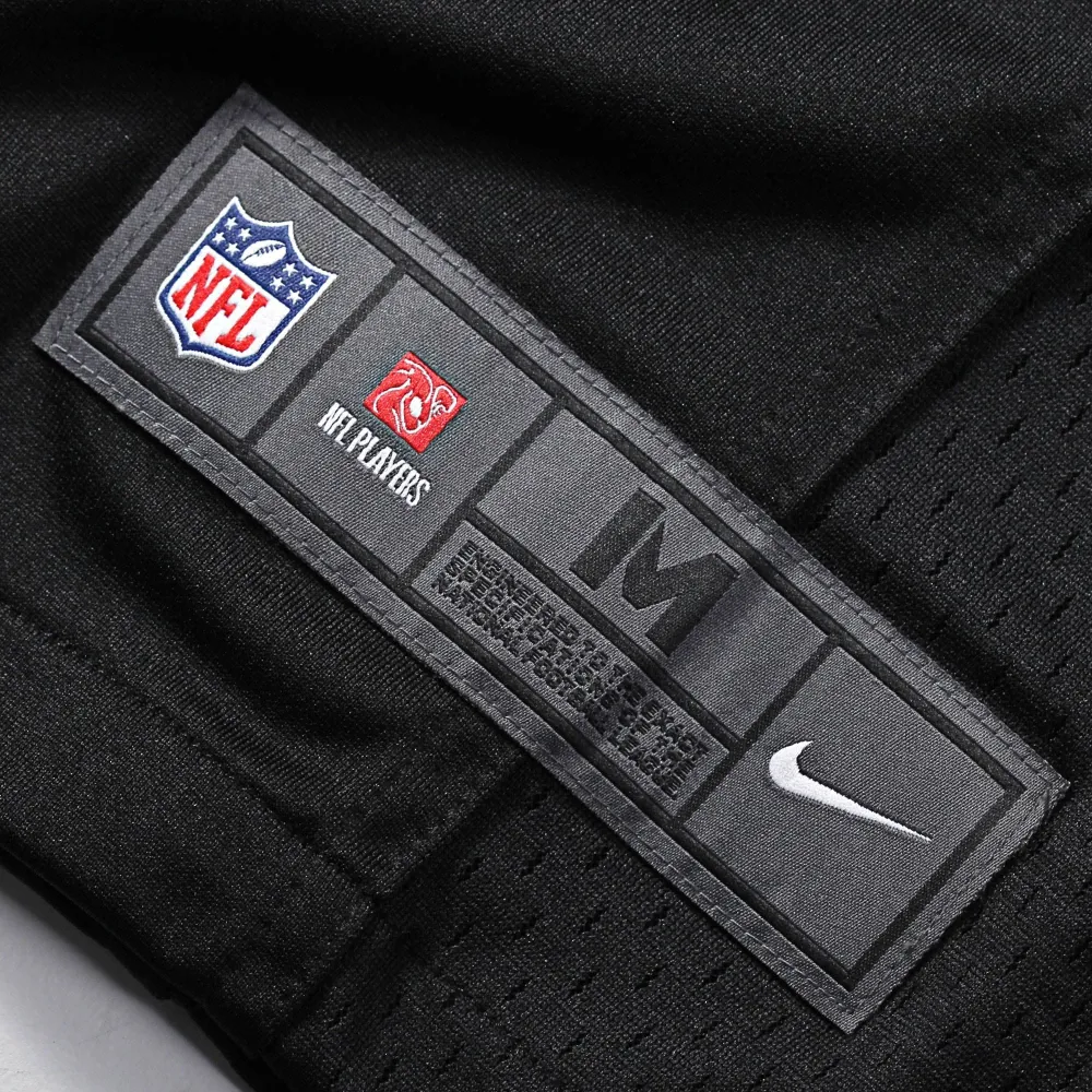 Men's Las Vegas Raiders Derek Carr Black Game Player Jersey
