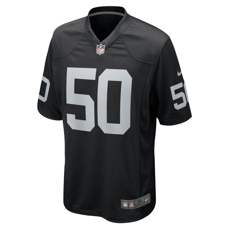 Men's Las Vegas Raiders Jacob Bobenmoyer Black Game Player Jersey