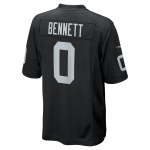 Men's Las Vegas Raiders Jakorian Bennett Black Team Game Jersey