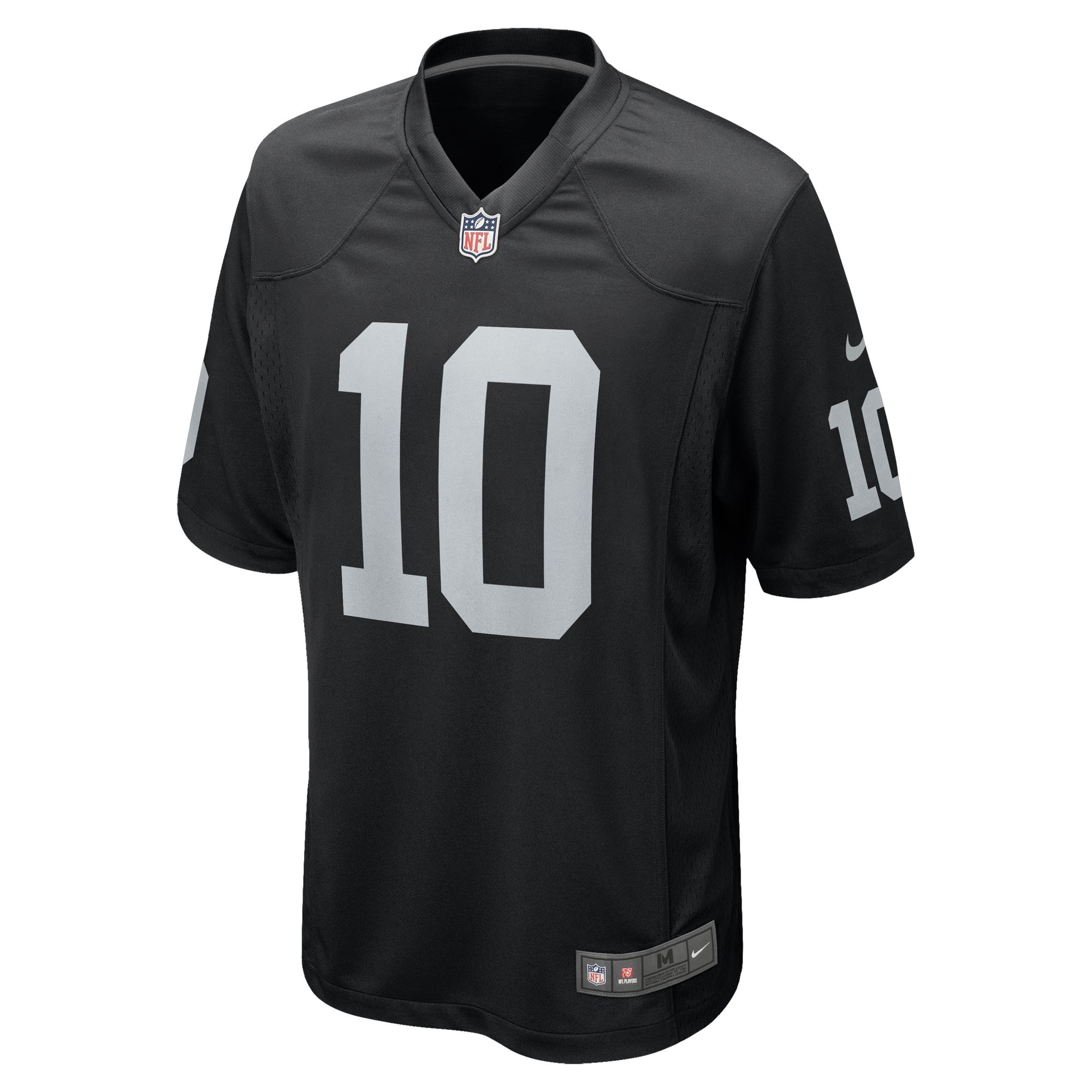 Men's Las Vegas Raiders Jimmy Garoppolo Black Game Player Jersey