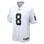 Men's Las Vegas Raiders Josh Jacobs White Game Player Jersey