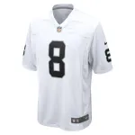 Men's Las Vegas Raiders Josh Jacobs White Game Player Jersey
