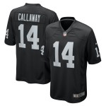Men's Las Vegas Raiders Marquez Callaway Black Team Game Jersey