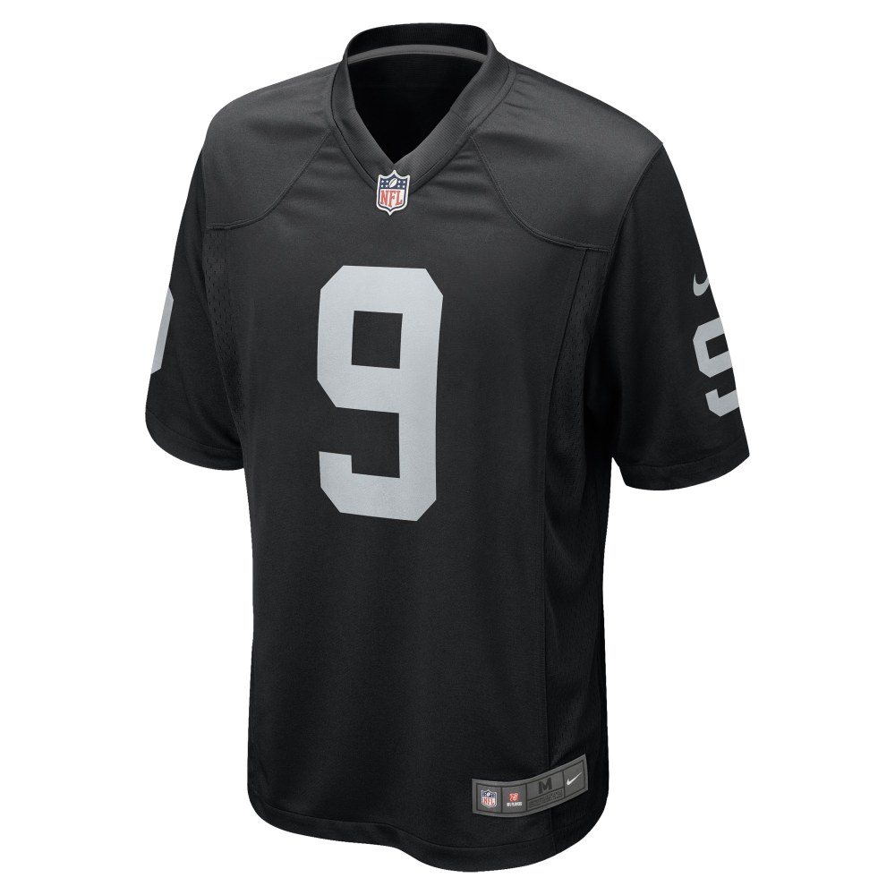Men's Las Vegas Raiders Tyree Wilson Black 2023 NFL Draft First Round Pick Game Jersey