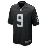 Men's Las Vegas Raiders Tyree Wilson Black 2023 NFL Draft First Round Pick Game Jersey