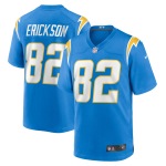 Men's Los Angeles Chargers Alex Erickson Powder Blue Team Game Jersey