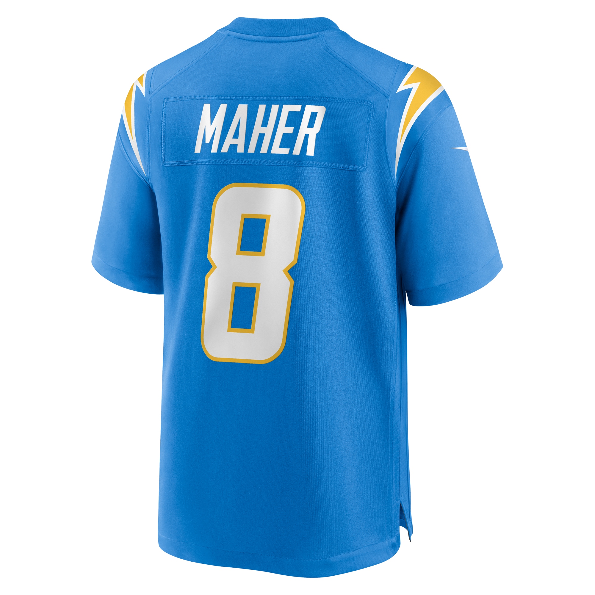 Men's Los Angeles Chargers Brett Maher Powder Blue Team Game Jersey