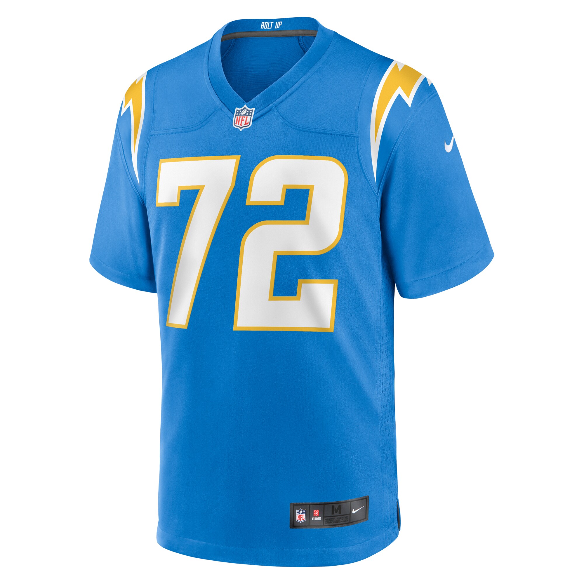 Men's Los Angeles Chargers Jerrod Clark Powder Blue Team Game Jersey