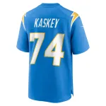 Men's Los Angeles Chargers Matt Kaskey Powder Blue Team Game Jersey
