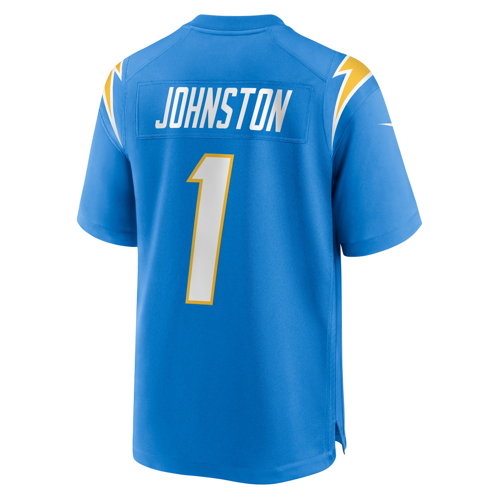 Men's Los Angeles Chargers Quentin Johnston Powder Blue 2023 NFL Draft First Round Pick Game Player Jersey