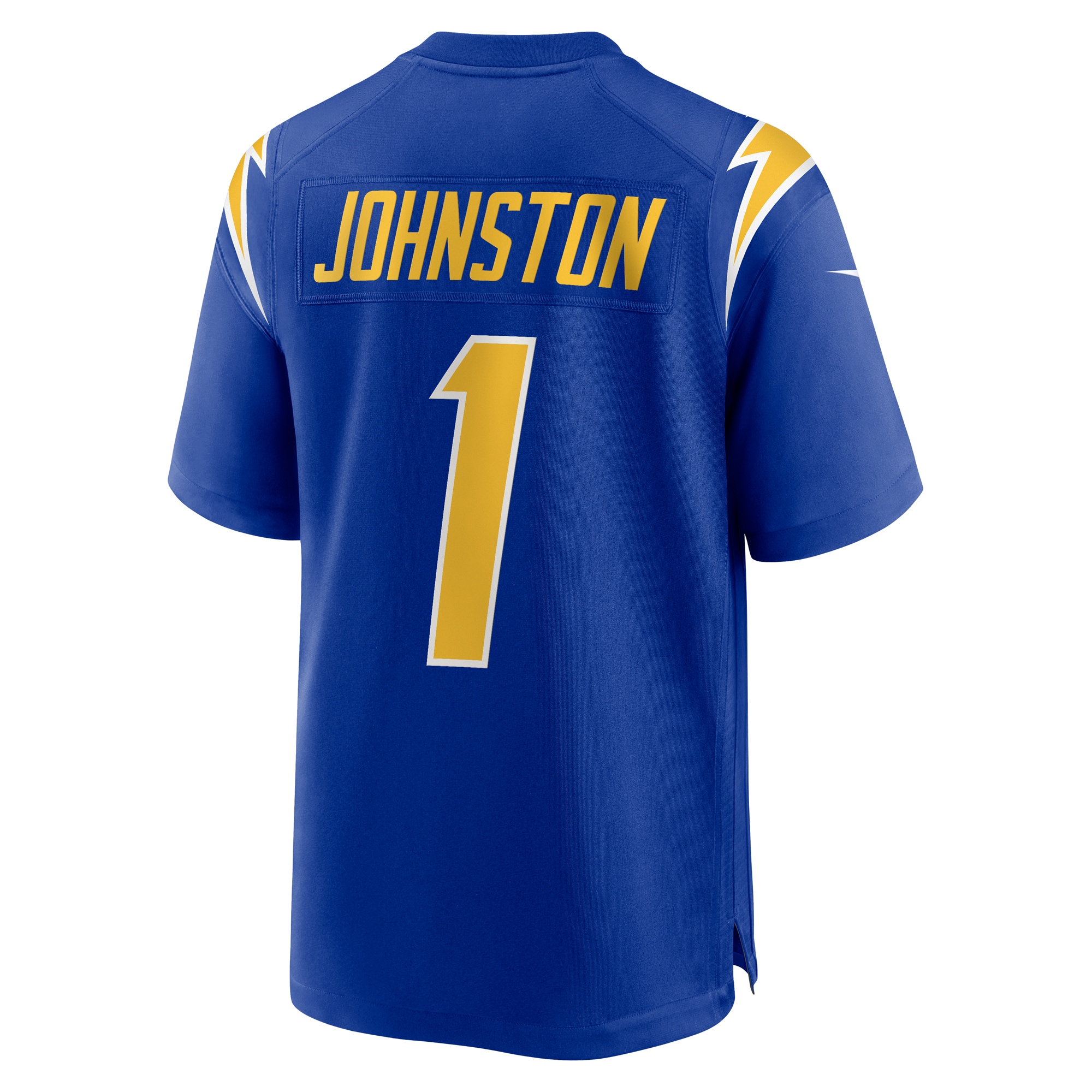 Men's Los Angeles Chargers Quentin Johnston Royal Alternate Game Jersey