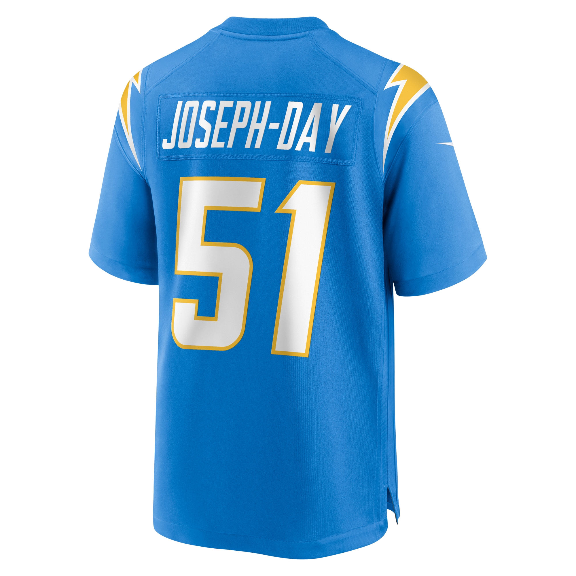 Men's Los Angeles Chargers Sebastian Joseph-Day Powder Blue Game Player Jersey