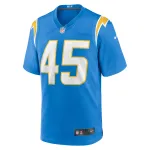 Men's Los Angeles Chargers Tuli Tuipulotu Powder Blue Team Game Jersey