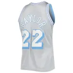 Men's Los Angeles Lakers Elgin Baylor Silver 75th Anniversary 1960/61 Hardwood Classics Swingman Jersey