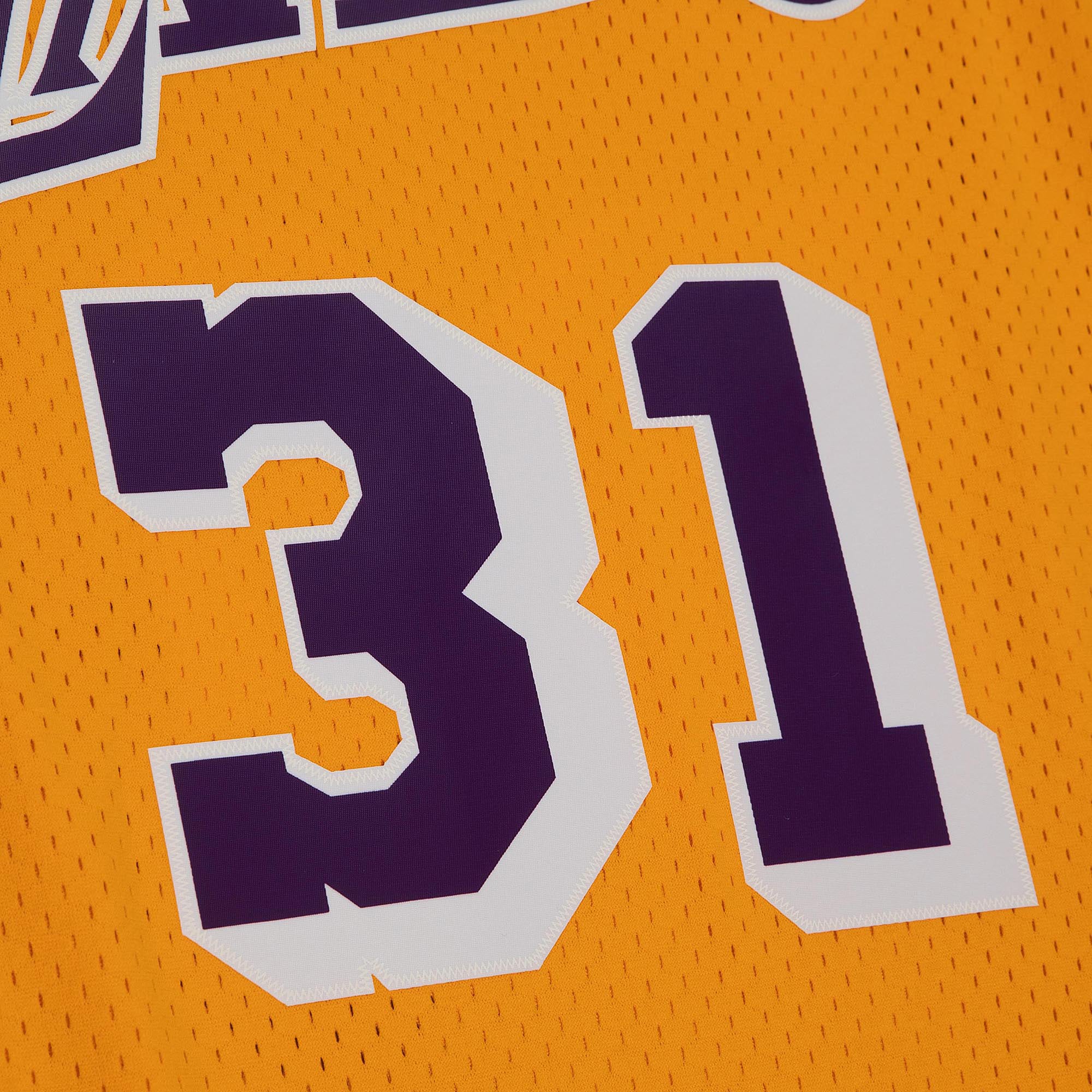 Men's Los Angeles Lakers Kurt Rambis Gold 1984/85 Swingman Jersey