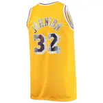 Men's Los Angeles Lakers Magic Johnson Gold Big & Tall 1984/85 NBA 75th Anniversary Diamond Swingman Jersey
