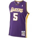 Men's Los Angeles Lakers Robert Horry Purple 1999/00 Hardwood Classics Swingman Jersey
